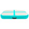 vidaXL Tapis gonflable de gymnastique avec pompe 60x100x20 cm PVC Vert