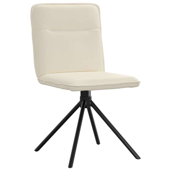 vidaXL Chaises &agrave; manger lot de 2 Lin