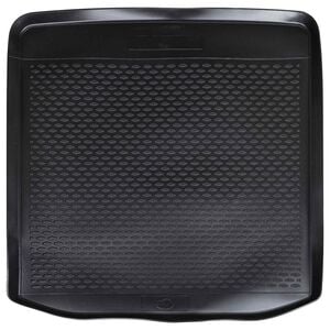 vidaXL Tapis de coffre Noir Caoutchouc