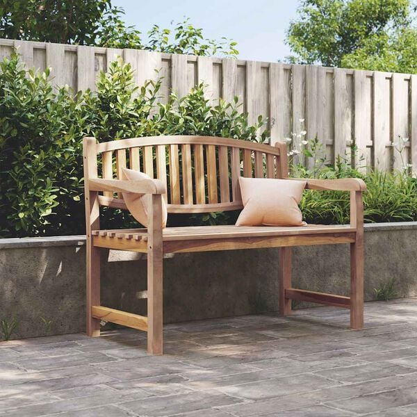 vidaXL Banc de jardin 114x59x87 cm bois de teck solide
