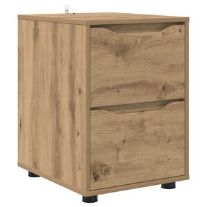 vidaXL Armoire de rangement 40 x 48 x 57 cm Bois d'ing&eacute;nierie