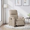vidaXL Fauteuil inclinable de massage &eacute;lectrique taupe