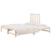vidaXL Lit coulissant sans matelas 2x(90x200) cm