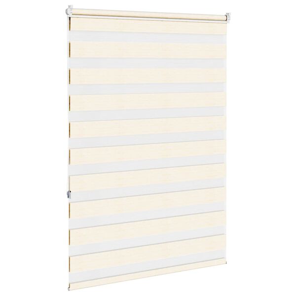 vidaXL Store z&egrave;bre beige marbr&eacute; largeur du tissu 100,9 cm polyester