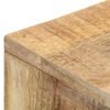 vidaXL Table de chevet 40 x 35 x 50 cm Bois de manguier solide