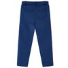 Pantalons pour enfants avec cordon de serrage bleu marine 128