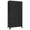 vidaXL Armoire &agrave; casiers Anthracite 90x40x180 cm Acier