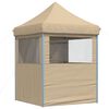 vidaXL Tente de f&ecirc;te Beige 200 x 200 x 306 cm Tissu Oxford
