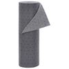 vidaXL Tampon absorbant d'huile gris 40x1000 cm