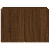 vidaXL Meuble TV mural chêne marron 60x30x41 cm
