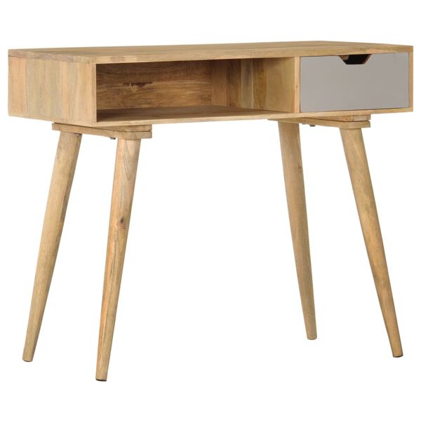 vidaXL Table console 89x44x76 cm Bois de manguier massif