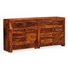 vidaXL Buffet Bois massif 160x35x75 cm