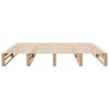 vidaXL Cadre de lit sans matelas 200x200 cm bois massif de pin