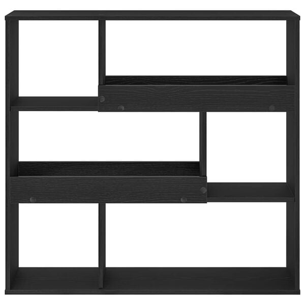 vidaXL &Eacute;tag&egrave;re &agrave; livres Ch&ecirc;ne noir 100 x 33 x 94,5 cm