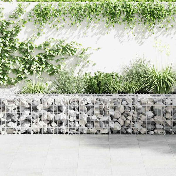 vidaXL Panier de gabion Acier galvanis&eacute; 100x50x50 cm