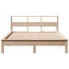 vidaXL Cadre de lit sans matelas 150x200 cm bois de pin massif