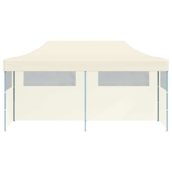 vidaXL Tente de f&ecirc;te Cr&egrave;me 291 x 580 x 315 cm Tissu Oxford