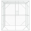 vidaXL Cage pour oiseaux Anthracite 209 x 202 x 214 cm Acier galvanisé