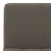 vidaXL Chaises pivotantes &agrave; manger lot de 6 gris fonc&eacute; velours