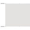 vidaXL Auvent vertical Blanc 140x1200 cm Tissu oxford