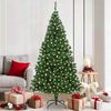 vidaXL Sapin de No&euml;l artificiel Vert 180 cm PVC, Acier et Plastique