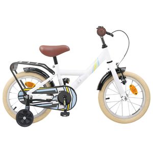 vidaXL V&eacute;lo pour Enfants 12 Pouces pour les enfants de 2 &agrave; 4 ans Blanc