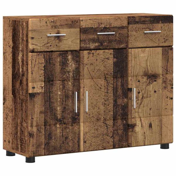vidaXL Buffet Bois ancien 88,5 x 30,5 x 73 cm Bois d'ing&eacute;nierie