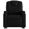 vidaXL Fauteuil inclinable électrique noir similicuir