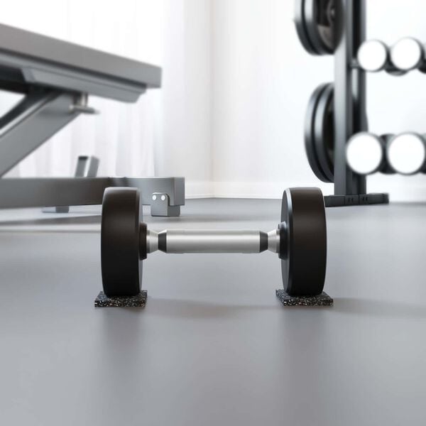 vidaXL Rouleau en caoutchouc Noir 200 x 5 x 0,6 cm Caoutchouc