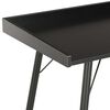 vidaXL Bureau Noir 90x50x79 cm
