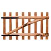 vidaXL Portillon de cl&ocirc;ture Bois de noisetier impr&eacute;gn&eacute; 100x60 cm