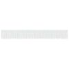 vidaXL Rideau en Dentelle Blanc 120 x 1200 cm Polyester