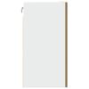 vidaXL Armoire suspendue "Lyon" Chêne artisanal 80 x 31 x 60 cm Bois d'ingénierie