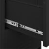 vidaXL Armoire de rangement Noir 42,5x35x101,5 cm Acier