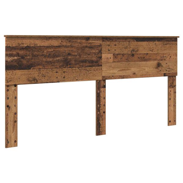 vidaXL T&ecirc;te de lit Bois Ancien 90 cm Bois d'ing&eacute;nierie