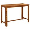 vidaXL Ensemble de bar de jardin 9 pcs Bois d'acacia solide