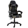 vidaXL Fauteuil de jeux vid&eacute;o Noir et camouflage Similicuir