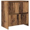 vidaXL Buffet 2 pcs Bois ancien 70 x 41 x 75 cm Bois d'ing&eacute;nierie