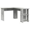 vidaXL Bureau d'angle Gris b&eacute;ton Bois d'ing&eacute;nierie 140 x 113,5 x 75 cm