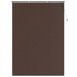 vidaXL Store V&eacute;nitien Marron fonc&eacute; avec motif 213 x 130 cm PVC