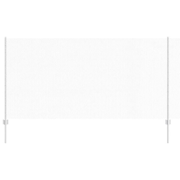 vidaXL Cl&ocirc;ture avec poteau Argent&eacute; 1,2 x 50 m Acier