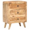 vidaXL Buffet 60x35x75 cm Bois de manguier brut