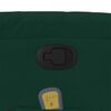 vidaXL Fauteuil de massage inclinable vert fonc&eacute; velours