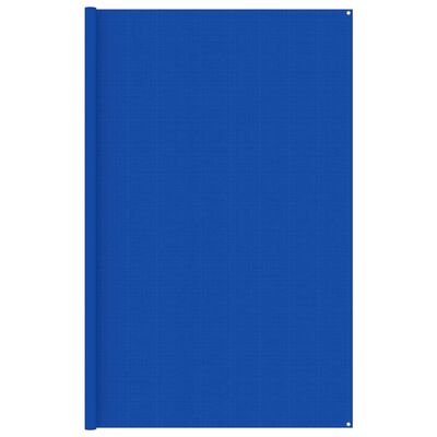 vidaXL Tapis de tente 300x400 cm Bleu PEHD