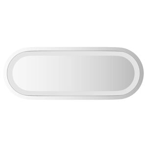 vidaXL Miroir de salle de bain LED Transparent 40 x 15 cm verre tremp&eacute;