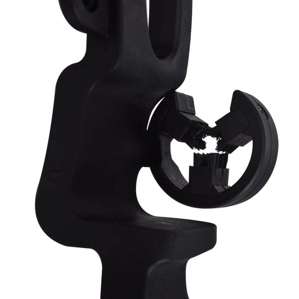 vidaXL Arc recourbé avec accessoires 49" 20 lb