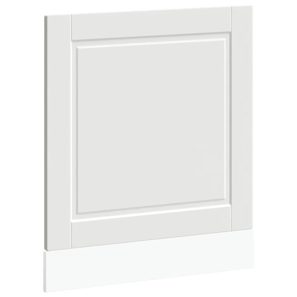 vidaXL Panneau de lave-vaisselle Porto blanc 60x1,5x67 cm