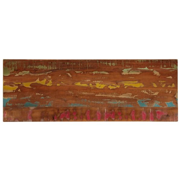 vidaXL Dessus de table 160x50x3,8cm rectangulaire bois massif r&eacute;cup&eacute;r&eacute;