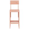 vidaXL Tabourets de bar lot de 2 40x48,5x115,5 cm bois massif douglas