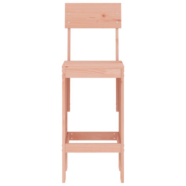 vidaXL Tabourets de bar lot de 2 40x48,5x115,5 cm bois massif douglas
